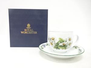 Royal Worcester　ロイヤルウースター　ハーブス　カップ＆ソーサー　洋食器